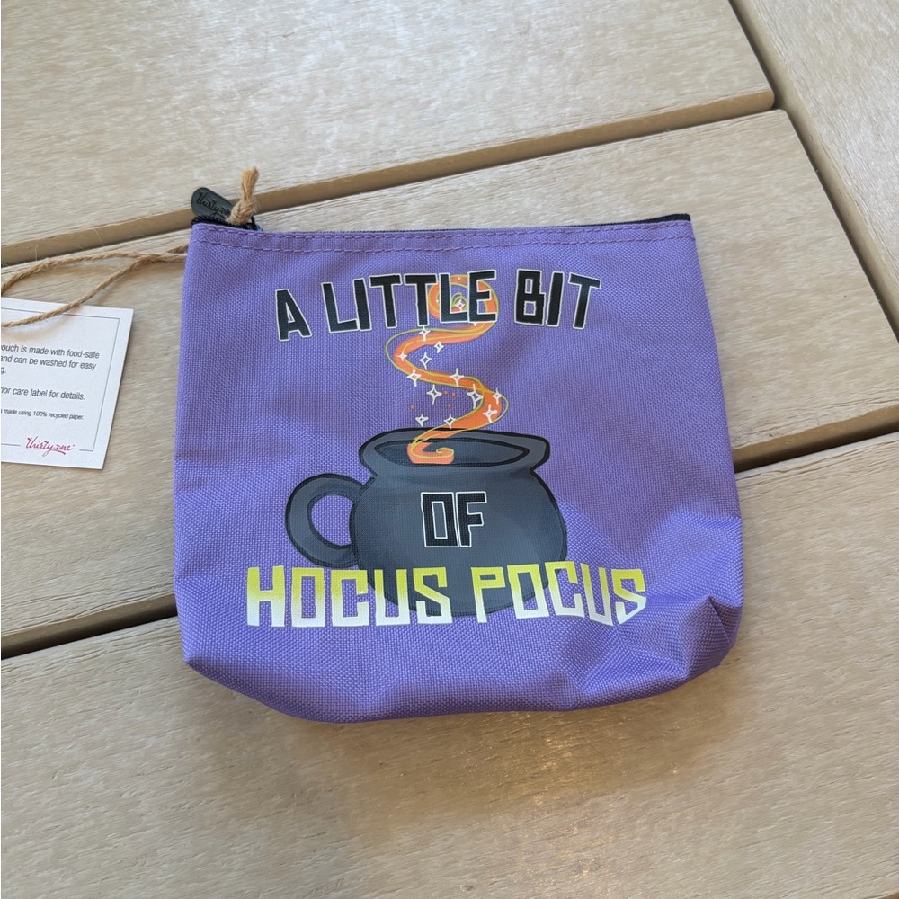 Hocus pocus Snack and go pouch
